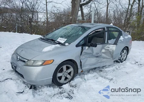 2008 Honda Civic Ex z USA, uszkodzony, nr VIN 1HGFA16828L018893